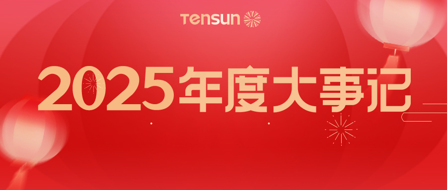 TENSUN | 2025年度紀(jì)略